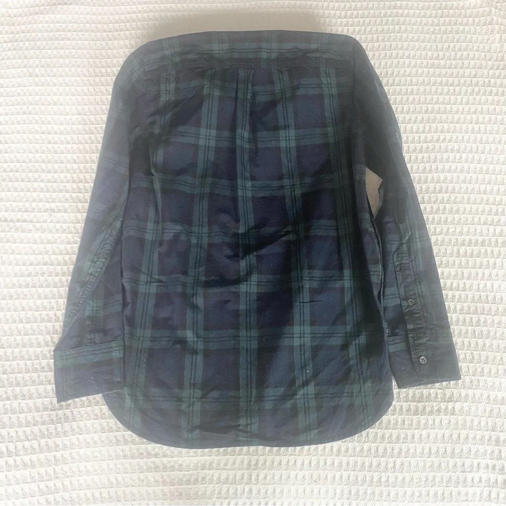 J. Crew beaded chevron popover shirt size 2
